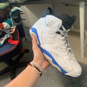 Jordan 6 sport blue, men’s size 12